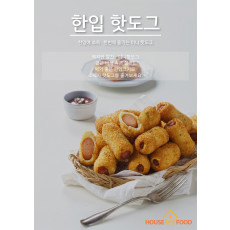 델리 한입 미니 핫도그 1050g X 2팩