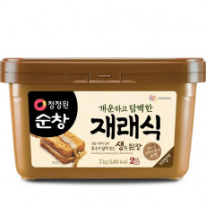 청정원 순창 재래식 생된장 1kg X 2