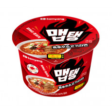 삼양 큰컵 맵탱 흑후추소고기라면 110g x 16입